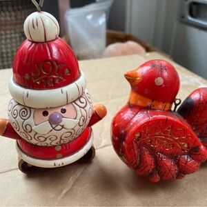 Vintage 1976 Hallmark Christmas Ornaments